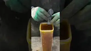 part 2 I Made a Sharp knife out #experimnent #restore #rust #restoration #diy