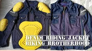 DENIM RIDING JACKET || BIKING BROTHERHOOD || CITY RIDES || USAGE REVIEW