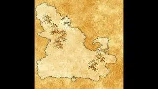 Speed Drawing: Fantasy Map (Part 1)
