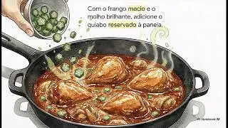 Frango com Quiabo Perfeito Receita da Vov&oacute; ❤️