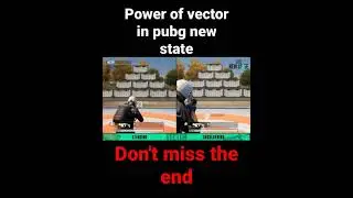 #shorts PUBG: NEW STATE | DevPost: Recoil Comparison of vector || Arvind the gamer