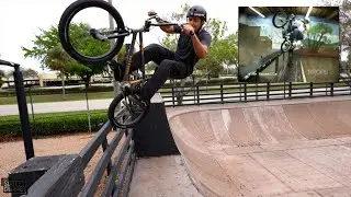 New School Rider Attempts 10 Mid School BMX Tricks!