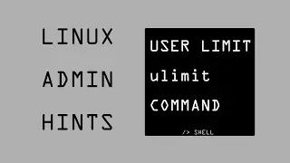 use of ulimit 