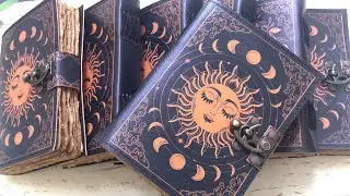 #handmadecraft #leathernotebook #giftideas #handmade