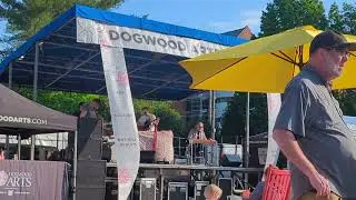 Dogwood art festival at the World'sFair Park #dogwoodartfestival #world'sfairpark #Nightjar #Concert