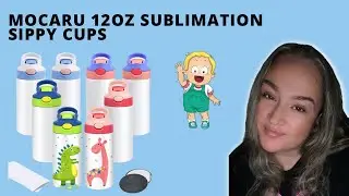 Honest Review of the Mocaru 12oz Sublimation Sippy Cups
