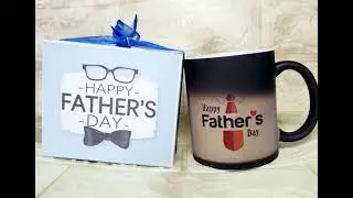 Happy fathersday gift. place an order. magic mug. 0786762846