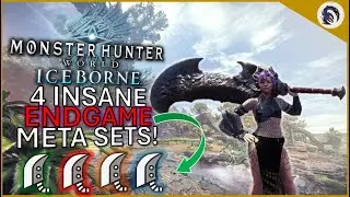 THE 4 *BEST* ENDGAME GREAT SWORD SETS! [MHW:I Sets 2025]