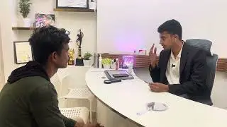 Rhinoplasty consultation for a South Indian flat nose patient 