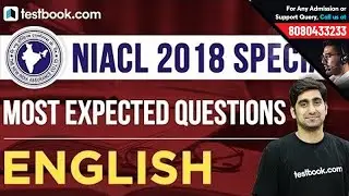 NIACL Assistant 2018 Special | Most Expected Questions in English | Learn with Experts!