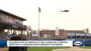 Celebration of Heroes at Delta Dental Stadium, Swim With A Mission Events benefit veterans
