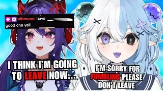 Aquwa INSTANTLY FUMBLES When Numi Appears in Her Chat