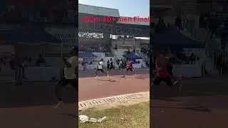 100m 40+men Final 44th National Masters Athletics Championship Meet 2024 Pune