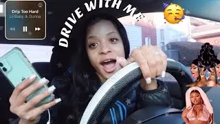 Drive With Me + Run Errands With Me VLOG | current lit playlist 2021 🔥
