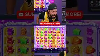 ROSHTEIN MAX WIN ON SUGAR RUSH #shorts #casino #gambling #slots