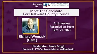 Richard Womack: Meet The Candidate For Delaware County Council 2025 General Election