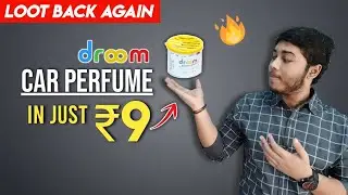 Droom Car Perfume In Just Rs.9 | Droom Car Perfume Flash Sale | Droom rs9 Sale