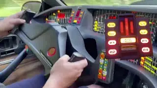 MAC 77 - Knight Rider Trans-Am KITT First Drive UK Passenger Dash View! 🚥🚥