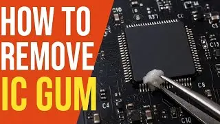 How To Remove IC Gum | Easy IC Gum Cleaning Method | Mobile Repair Tutorial 2025