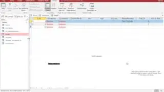 Create Database With Access 2016 (tutorial 3)