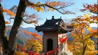 Tranquil Japanese Temple Ambience | Shamisen and Nature Sounds for Deep Sleep and Mindfulness