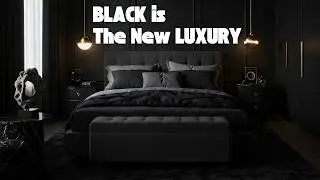 Inside the Coolest Black Apartment Ever! Luxury Penthouse Tour
