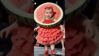 Fruit Baby Fashion Show | Desfile de Moda de Beb&eacute;s #babyfashionshow #fashionbabygirl #cutebabies