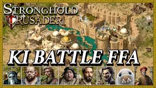 KREATIVE neue KIs! FFA mit 8 Template-KIs | Stronghold Crusader