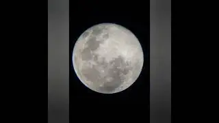 Full Moon Capture with F70076 Telescope.
