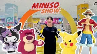 Ziyan Belanja di Miniso TERBESAR di Indonesia - Banyak Mainan Keren