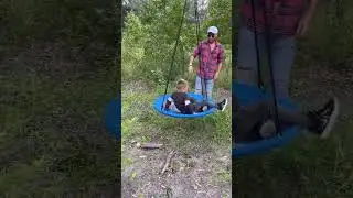 Day in the Life: Evening on the Property & Swing Installation (link in description) :)