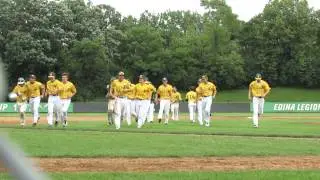 2014 Edina Legion vs Chan- Zach Walz's walk off double scores Kalina