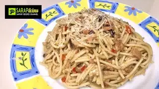 Corned Tuna Pasta in Olive Oil | SARAPlicious