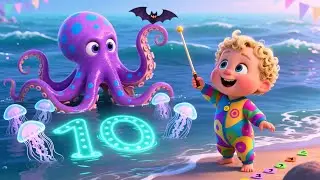 Learn to Count with Jellyfish | Fun Kids Song | Sing Along & Learn