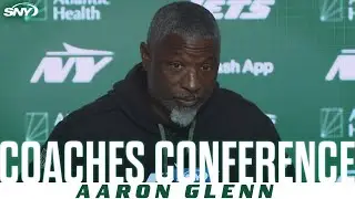 Aaron Glenn on the Jets center battle and 53-man roster decisions