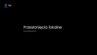 Przesłonięcia lokalne &minus; jak dobrze składać teksty