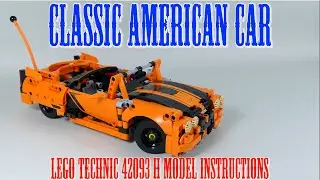 Classic American Car Instructions - LEGO Technic 42093 H Model / Alternate Build