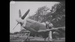 RAF Mustang Mk IIIs scramble in June 1944