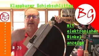 Opvouwbare ? schuine slede met ⚡ elektronisch display