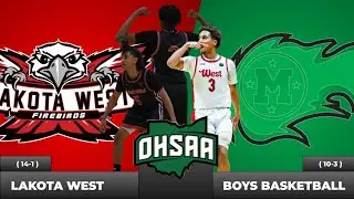GMC Boys Basketball: Lakota West Firebirds @ Mason Comets