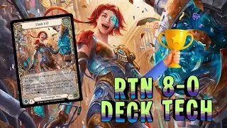 Road to Nationals | Undefeated Dash I/O Deck Tech | Flesh and Blood