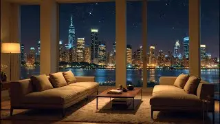 Jazz Night | Warm City Piano Lounge ☕ Relax / Chill / Focus / Study / Work / Unwind / Caf&eacute; / Sleep