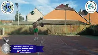 solo classic pompom adults - I Vice World Champion 2021 - Lenka Gruberov&aacute;
