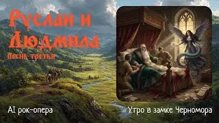 Пушкин — Руслан и Людмила | Утро в замке Черномора | Metal AI Cover | #30