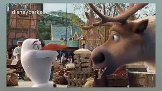 Disneyland paris world of frozen commercial English 
