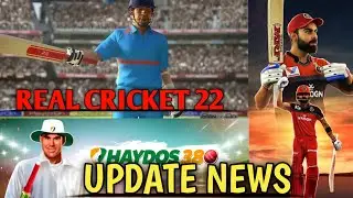 Real Cricket 22 Released Date ??| HYDOS 380 Update| BIG NEWS | MD GAMING |