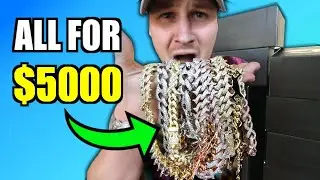 I Got FIFTEEN BOXES Of The BEST FAKE Diamond Jewelry There Is!! HUGE UNBOXING