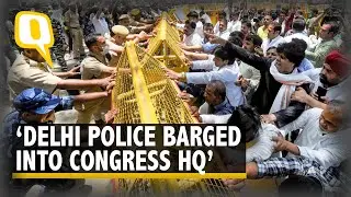 Rahul Gandhi ED Row | Delhi Police Forcibly Entered Congress HQ, Beat Up Workers, Says Party