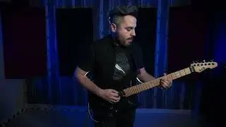ESP/LTD SN-1000FR Black Blast Test ( Clean, Riff, Lead)