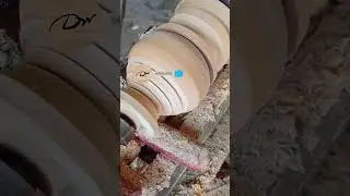 Woodturning - alms bowl shape vase (Short #DarlingWOOD)